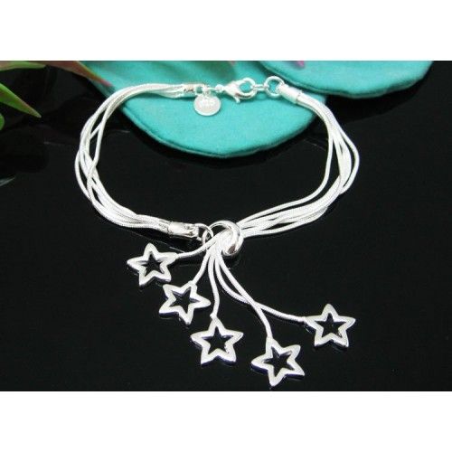Pulseira Chuva de Estrelas Vazadas